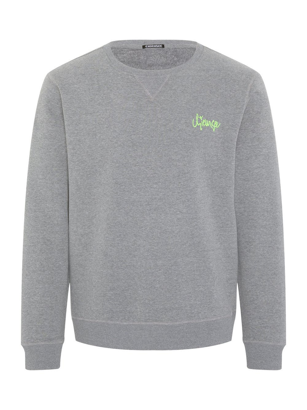 Chiemsee Sweatshirt Herren Baumwolle grau bedruckt, S