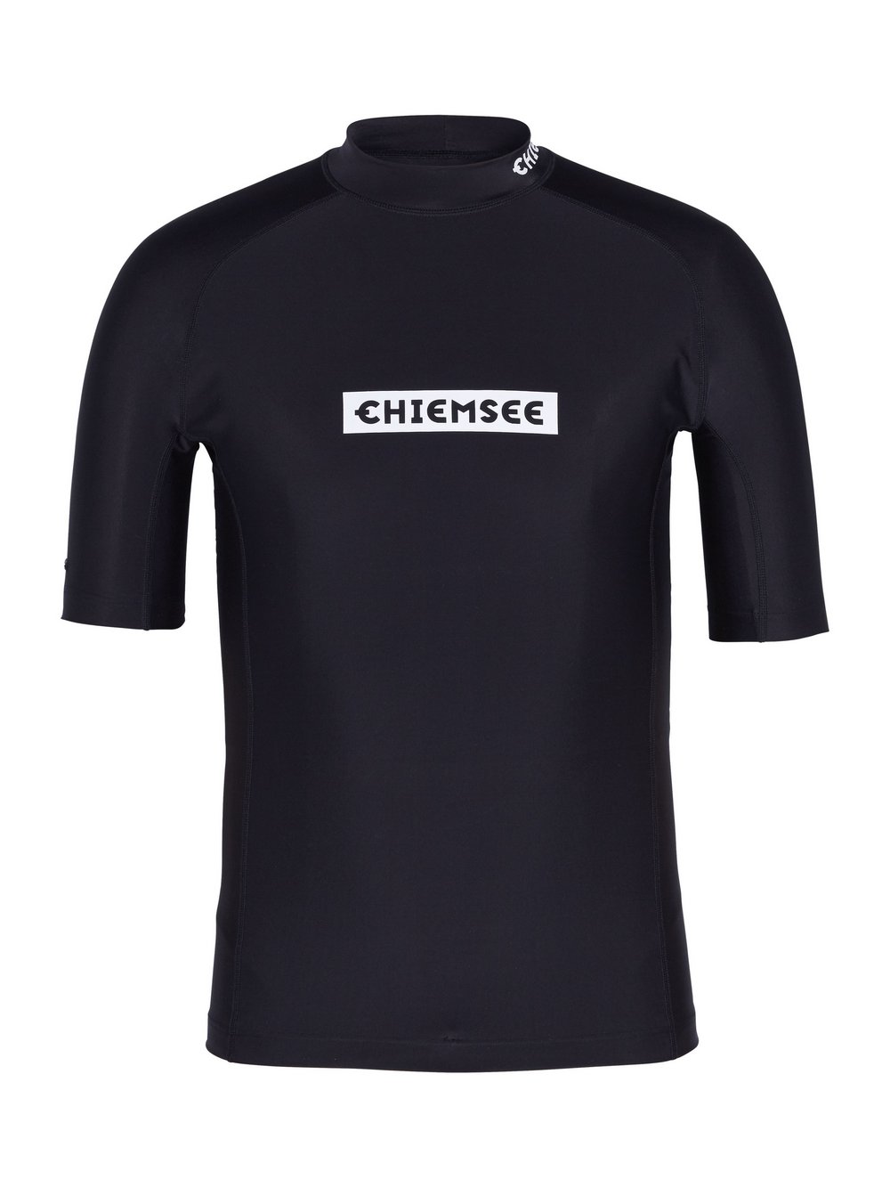 Chiemsee Badeshirt Damen Polyamid schwarz bedruckt, XS