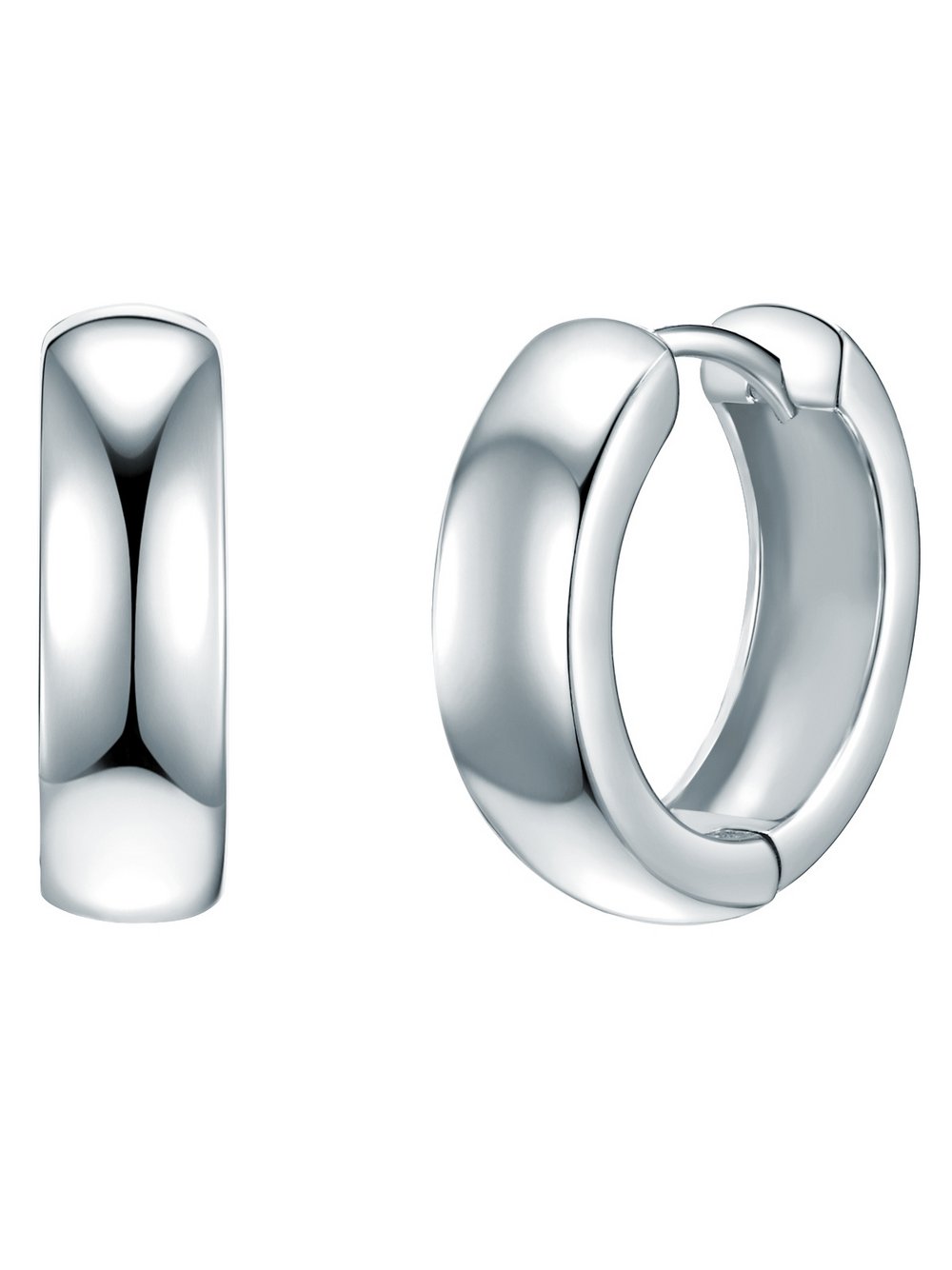 Thumbnail - Rafaela Donata Creolen Damen Sterlingsilber silber, ONE SIZE
