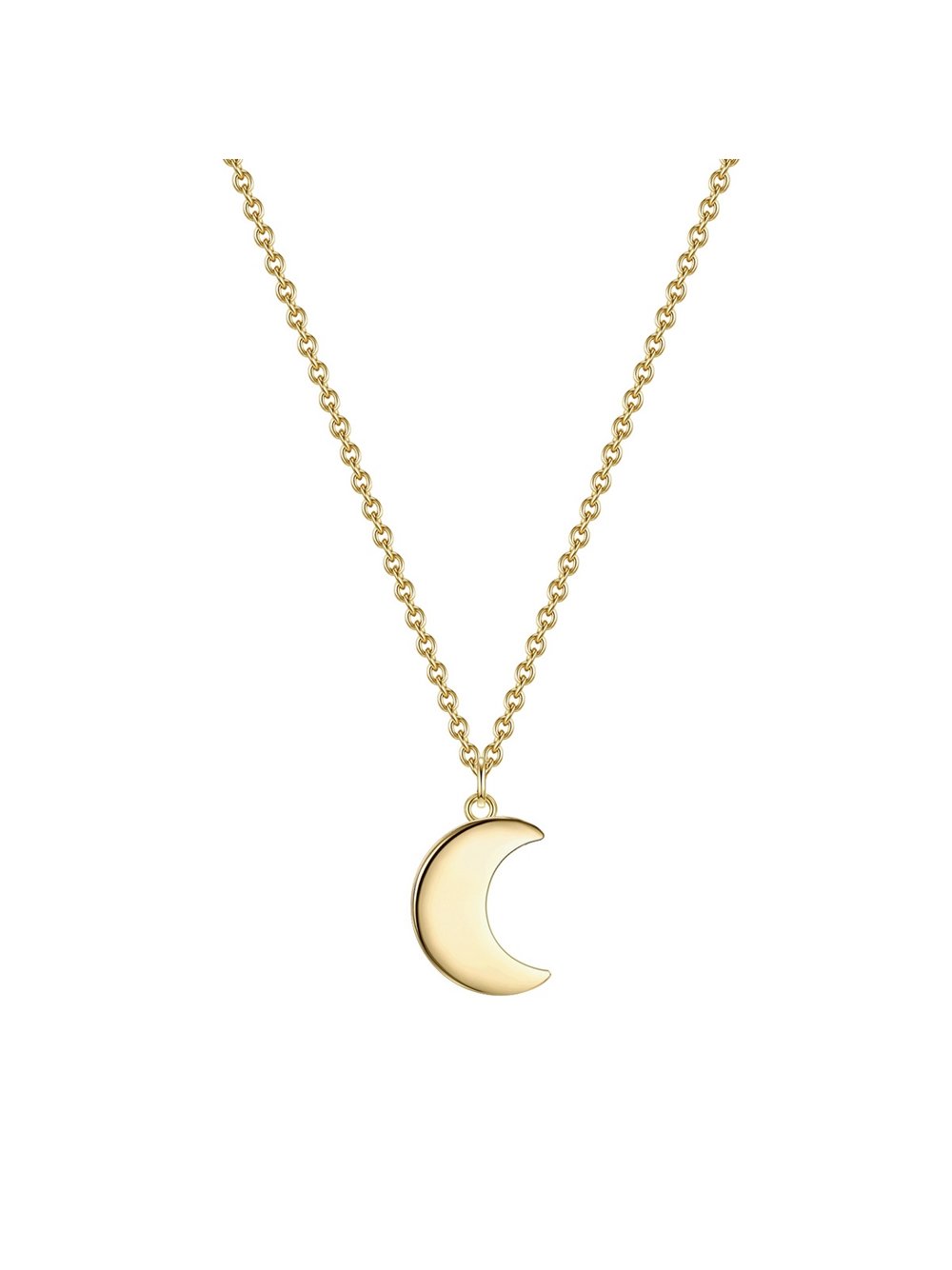 Thumbnail - Glanzstücke München Halskette Damen Sterlingsilber gold, ONE SIZE