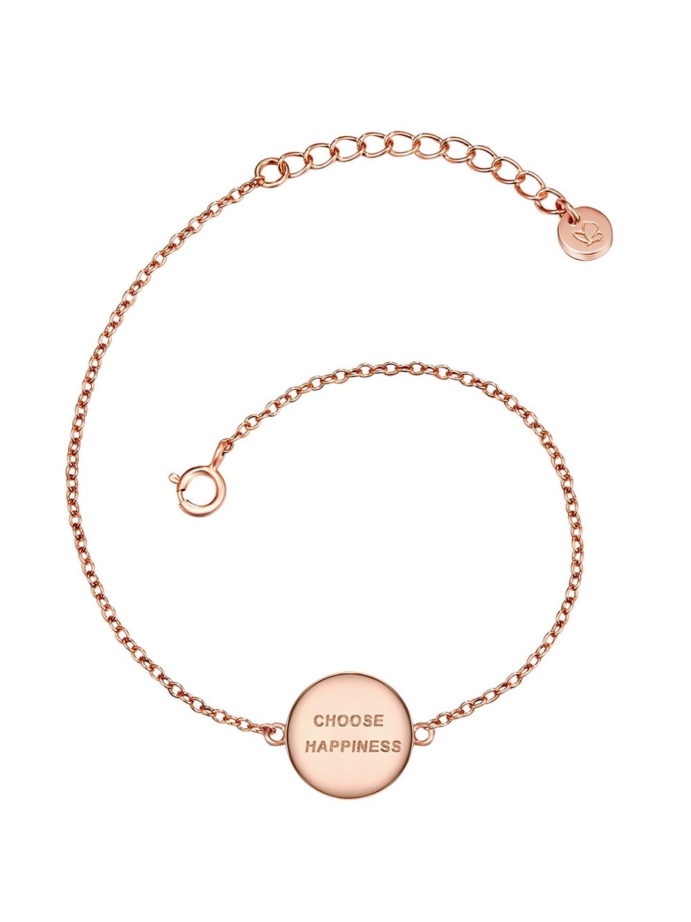 Thumbnail - Glanzstücke München Armband Damen Sterlingsilber roségold, ONE SIZE