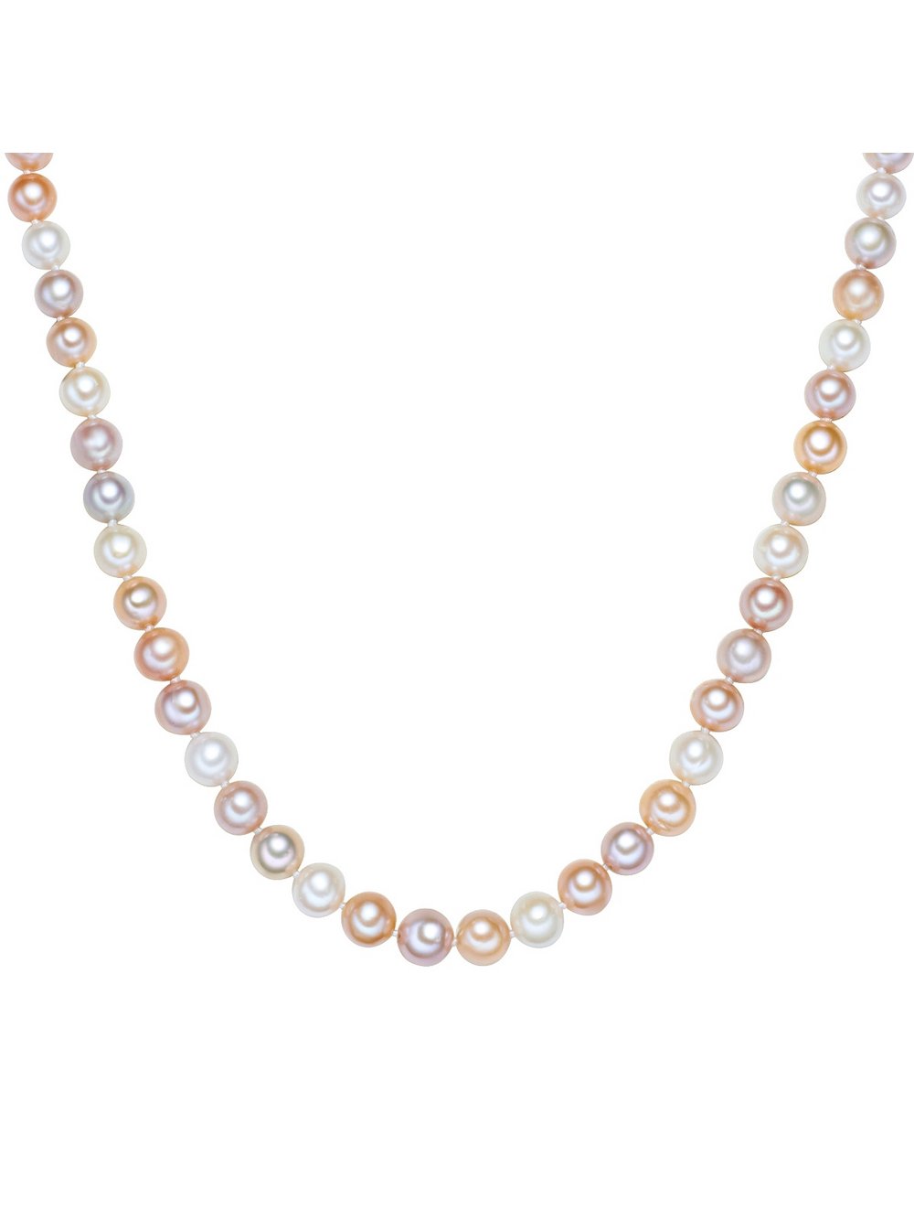 Valero Pearls Perlen-Kette Damen mehrfarbig, ONE SIZE