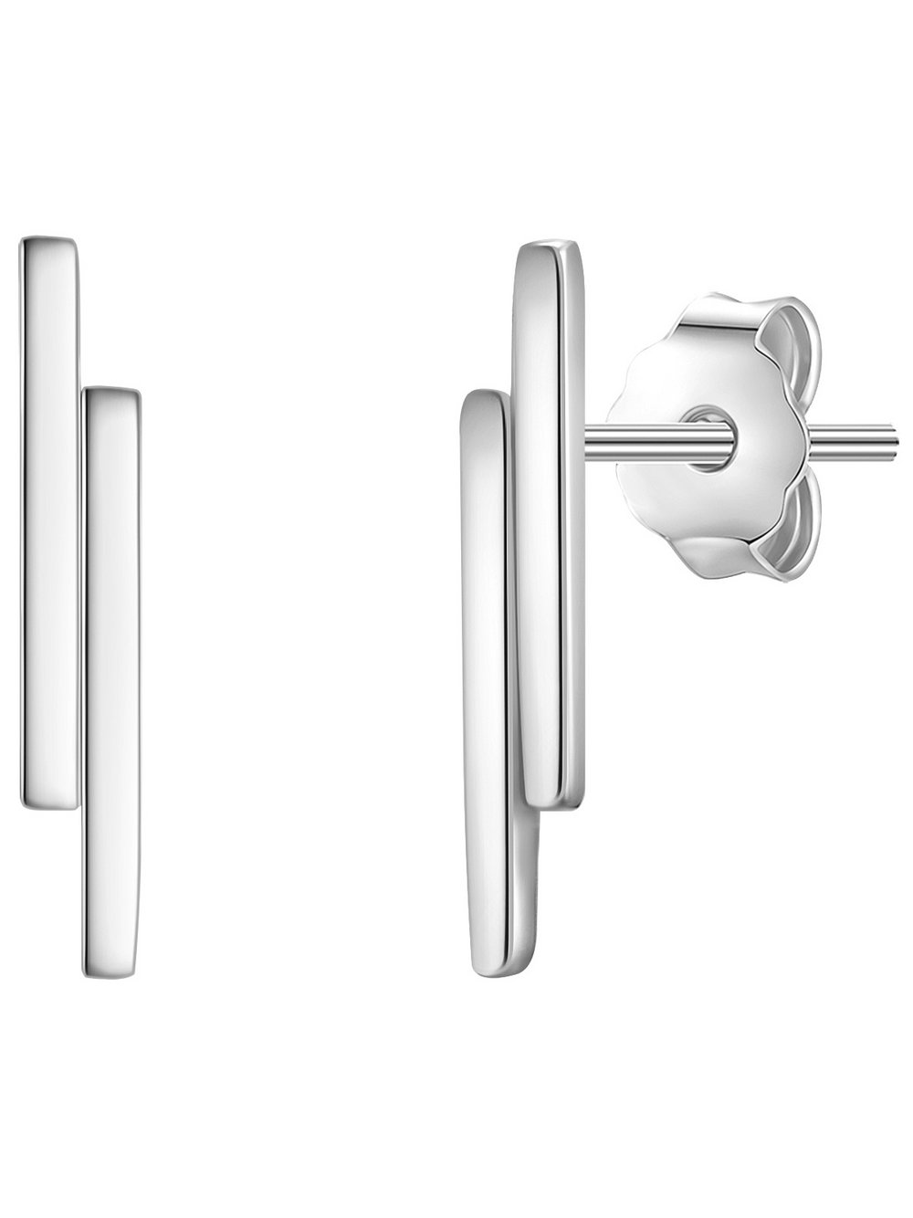 Thumbnail - Glanzstücke München Ohrstecker Damen Sterlingsilber silber, ONE SIZE