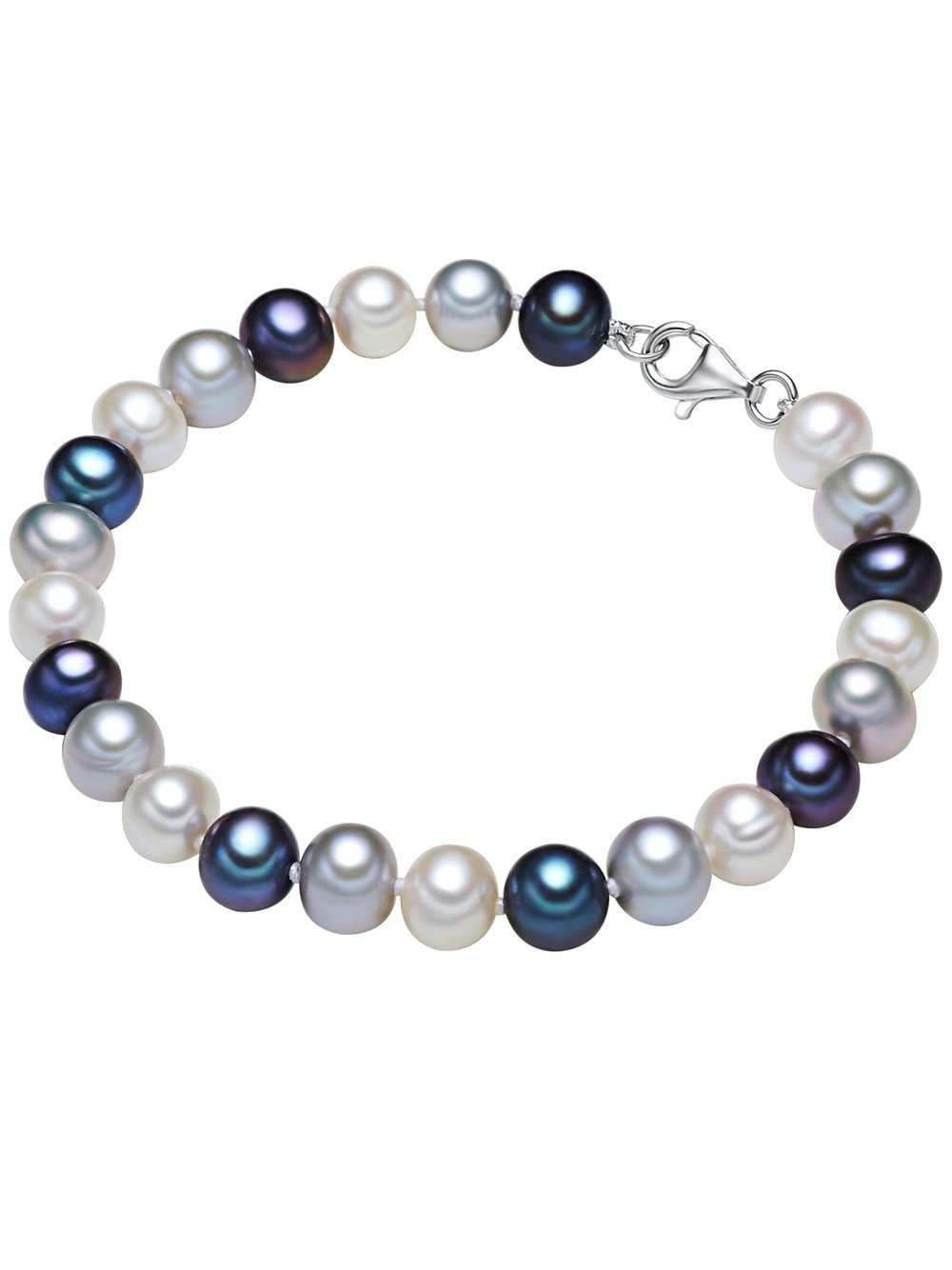 Valero Pearls Armband Damen Perle mehrfarbig, 21