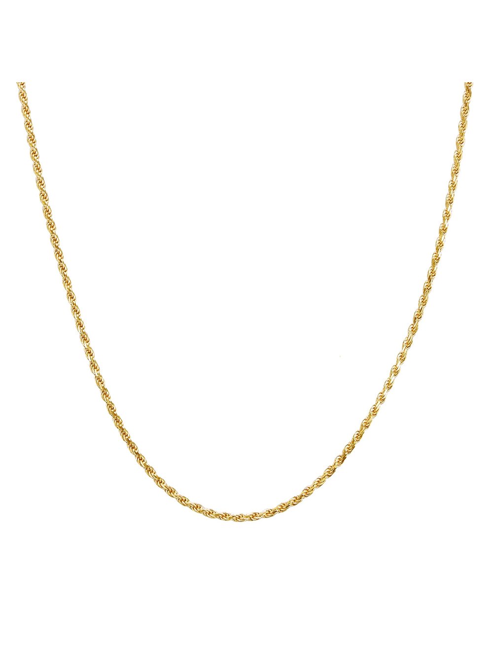 Glanzstücke München Halskette Damen Sterlingsilber gold, 40