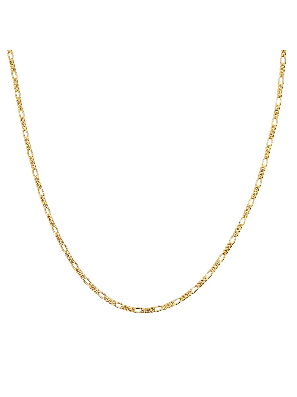 Glanzstücke München Halskette Damen Sterlingsilber gold, 40