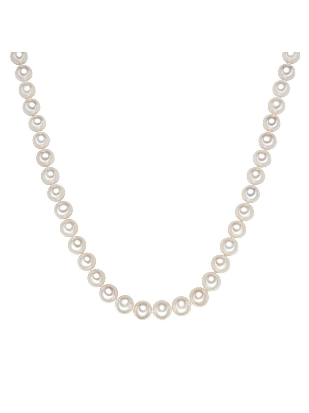 Valero Pearls Halskette Damen Perle weiß, 60