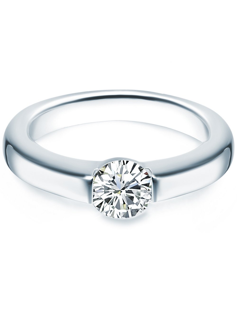 Trilani Ring Damen Sterlingsilber silber, 54