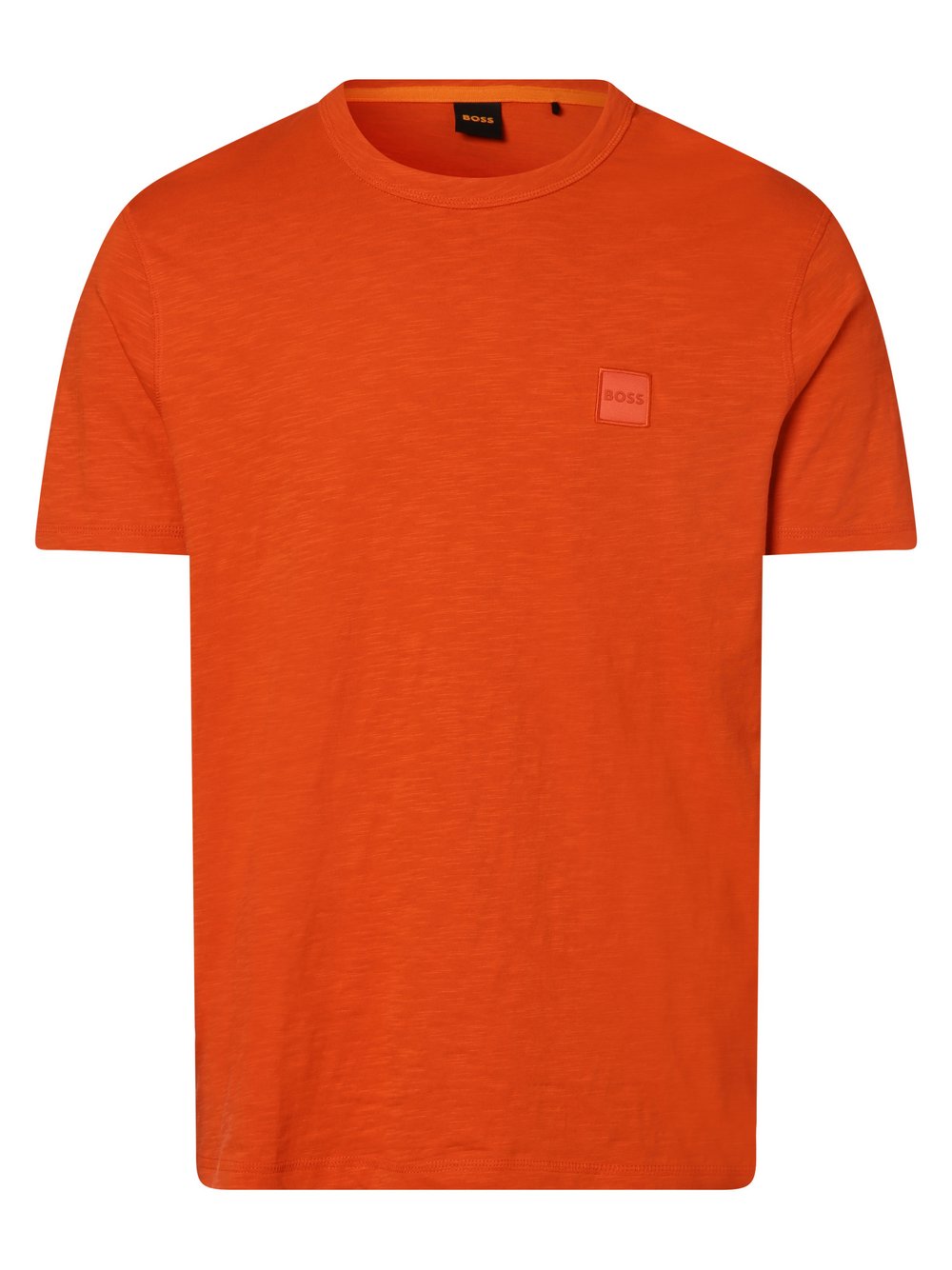 BOSS Orange - T-shirt męski – Tegood, pomarańczowy|czerwony