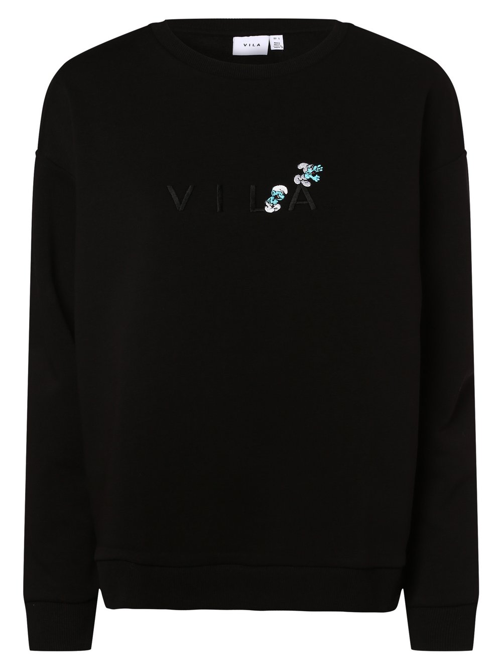 Vila - Damska bluza nierozpinana – VISmurfy, czarny