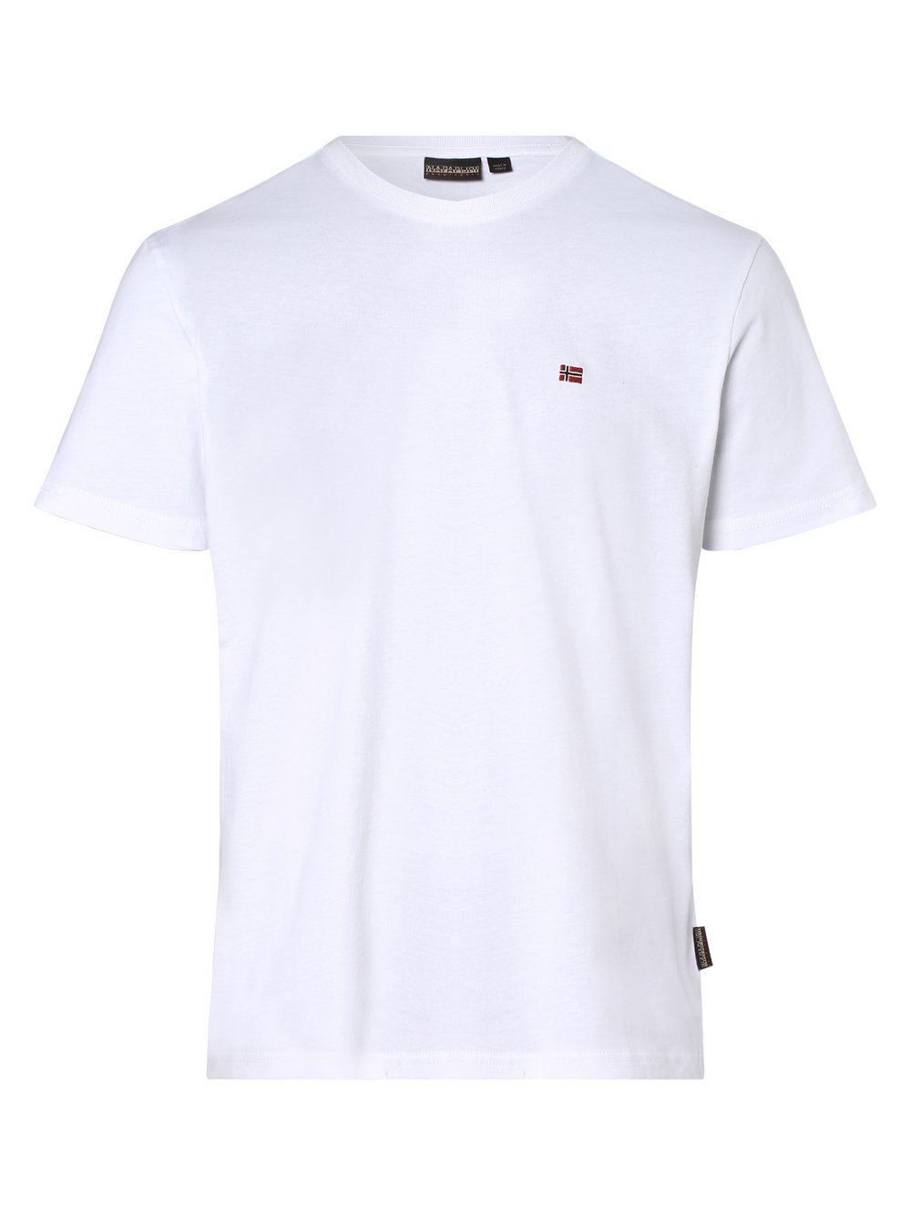 Napapijri - T-shirt męski – Salis C SS 1, biały