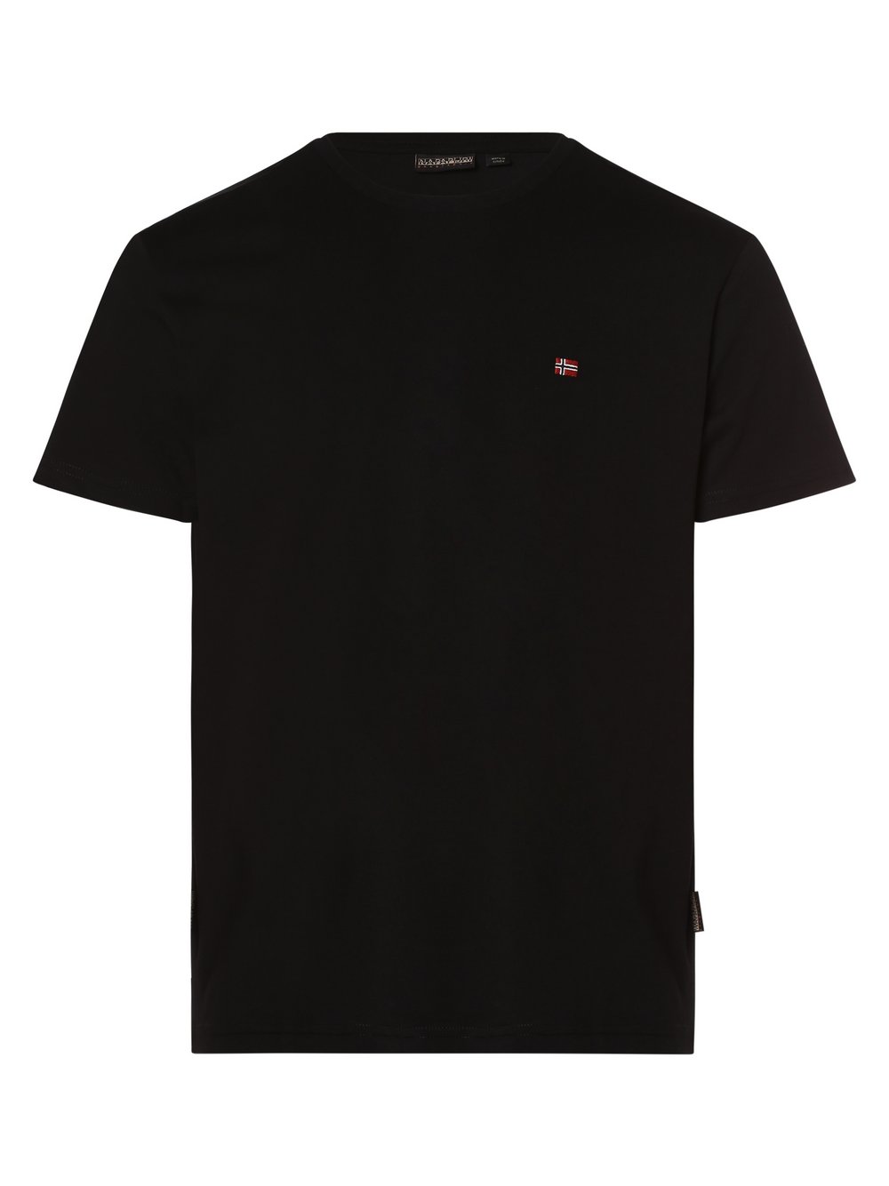 Napapijri - T-shirt męski – Salis C SS 1, czarny