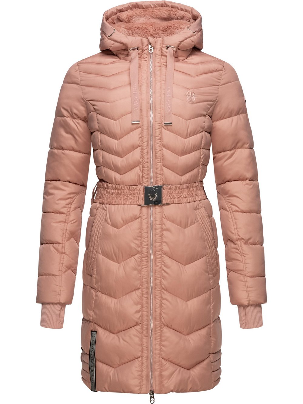 Navahoo Steppmantel Damen rosa, XXL