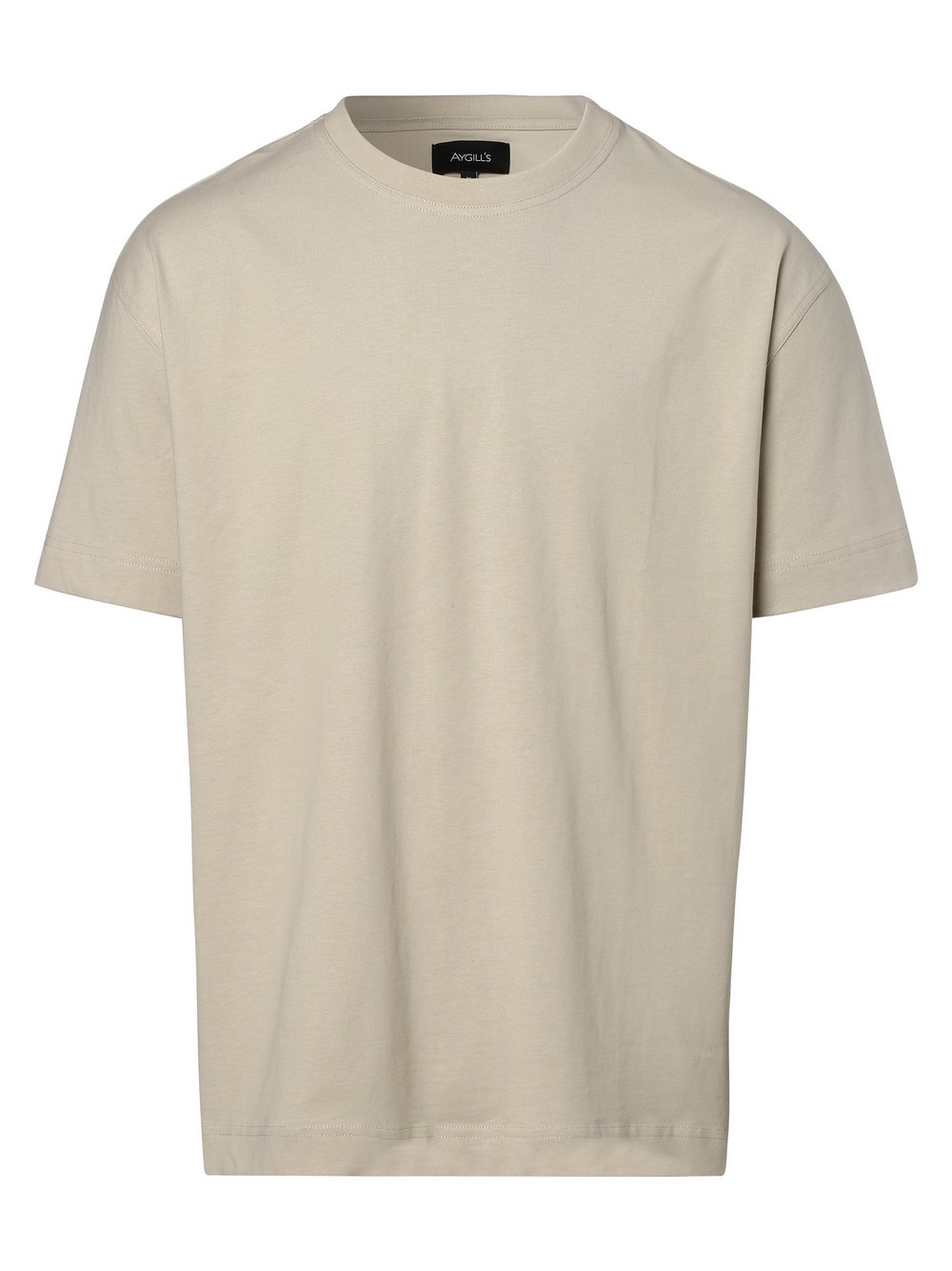 Aygill's - T-shirt męski, beżowy|szary