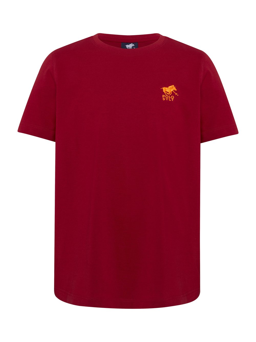 Polo Sylt T-Shirt Jungen Baumwolle rot, 134