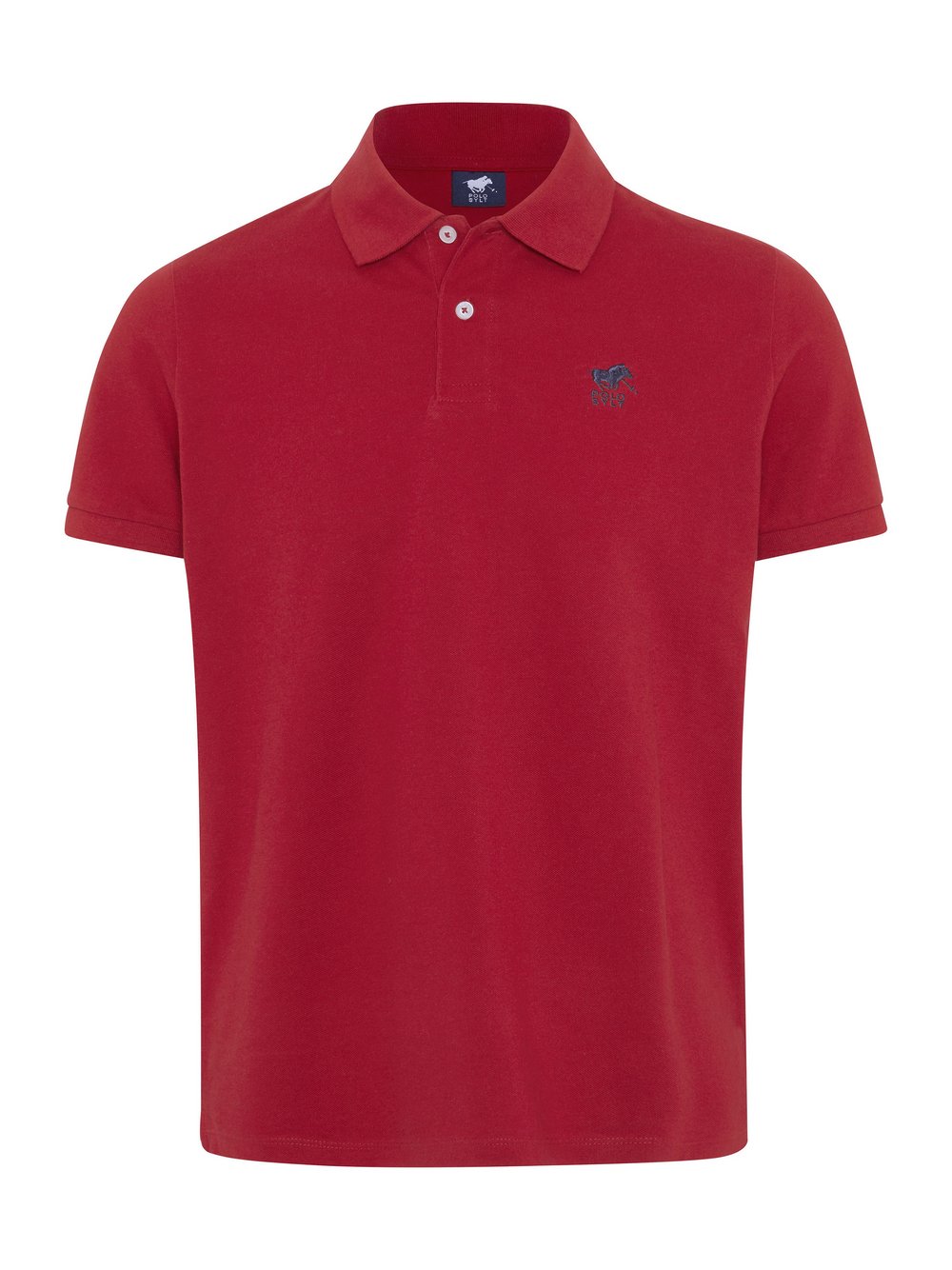 Polo Sylt Poloshirt Herren Baumwolle rot, XXXL