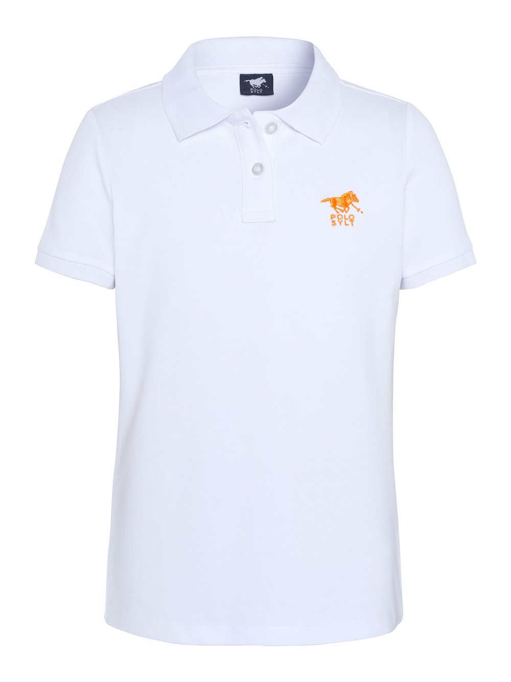 Polo Sylt Polo Shirt Mädchen Baumwolle weiß, 146