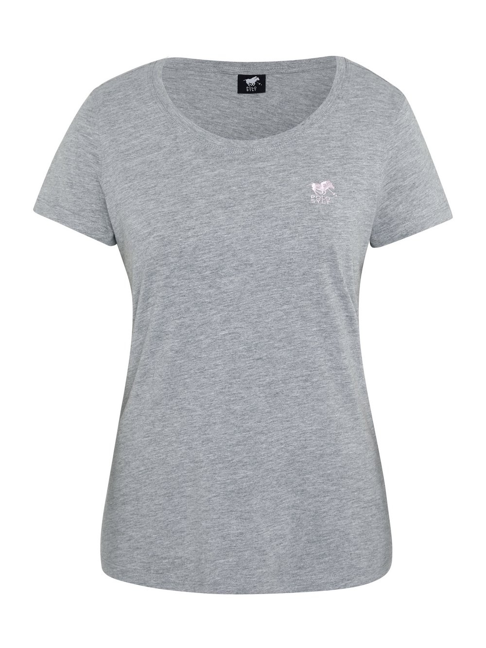 Polo Sylt T-Shirt Damen Baumwolle grau, S