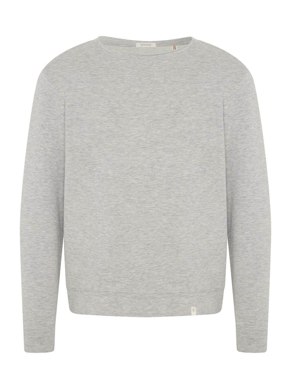 Detto Fatto Sweatshirt Herren Baumwolle grau, 48