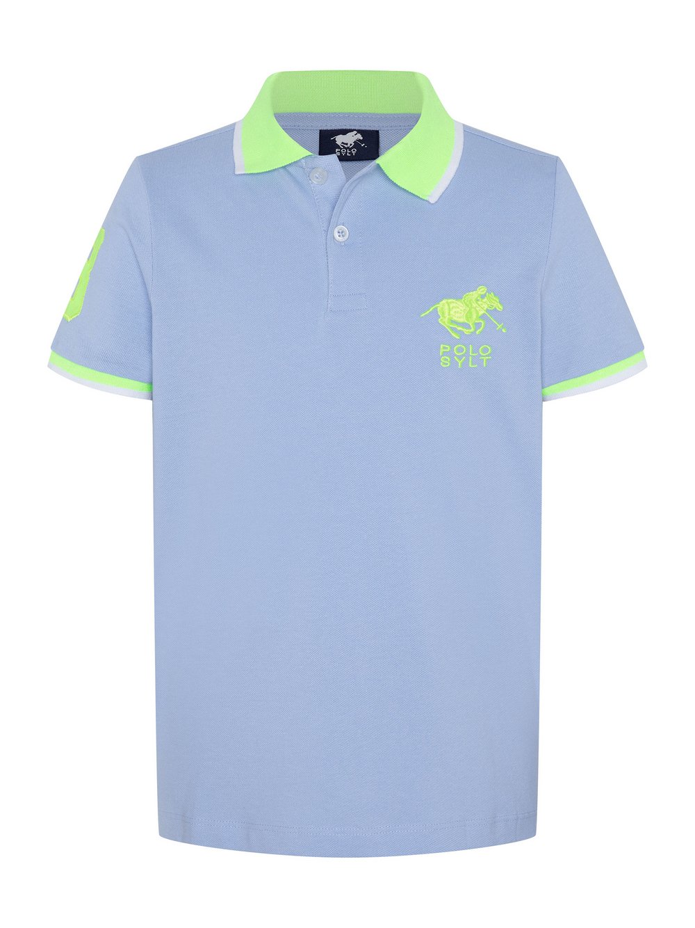 Polo Sylt Poloshirt Jungen Baumwolle blau, 146