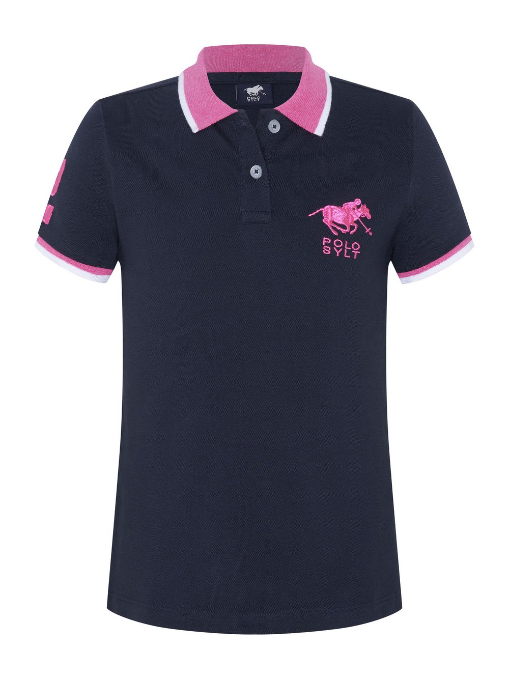 Polo Sylt Poloshirt Mädchen Baumwolle blau, 146