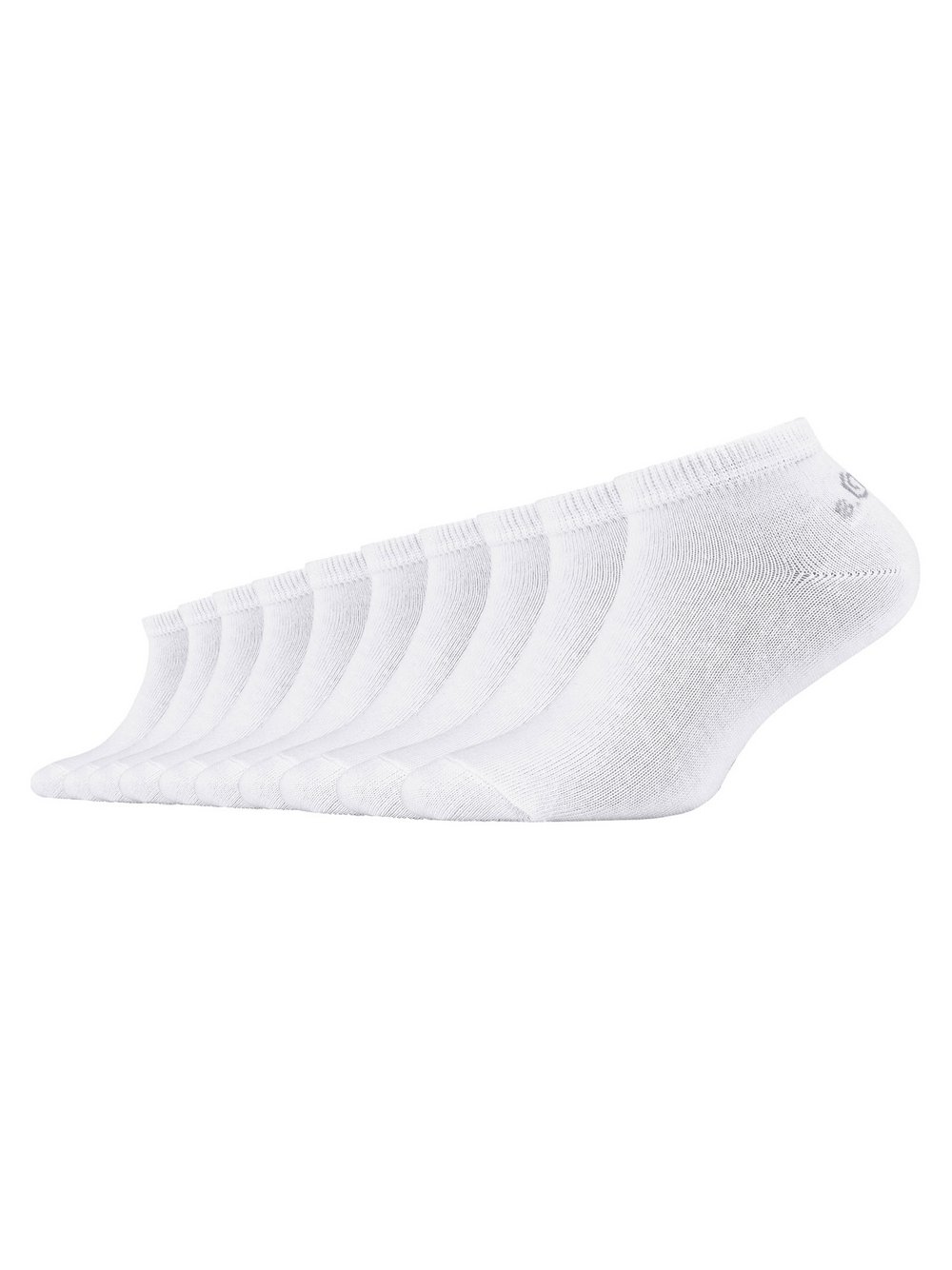 s.Oliver Socken 10er Pack Kinder Baumwolle weiß, 35-38