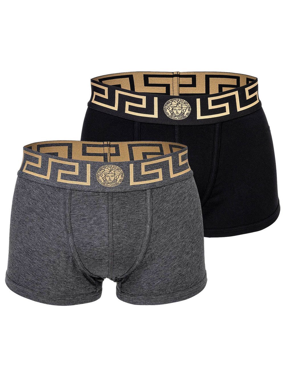 Thumbnail - Versace Jeans Boxershort 2er Pack Herren Baumwolle mehrfarbig, L
