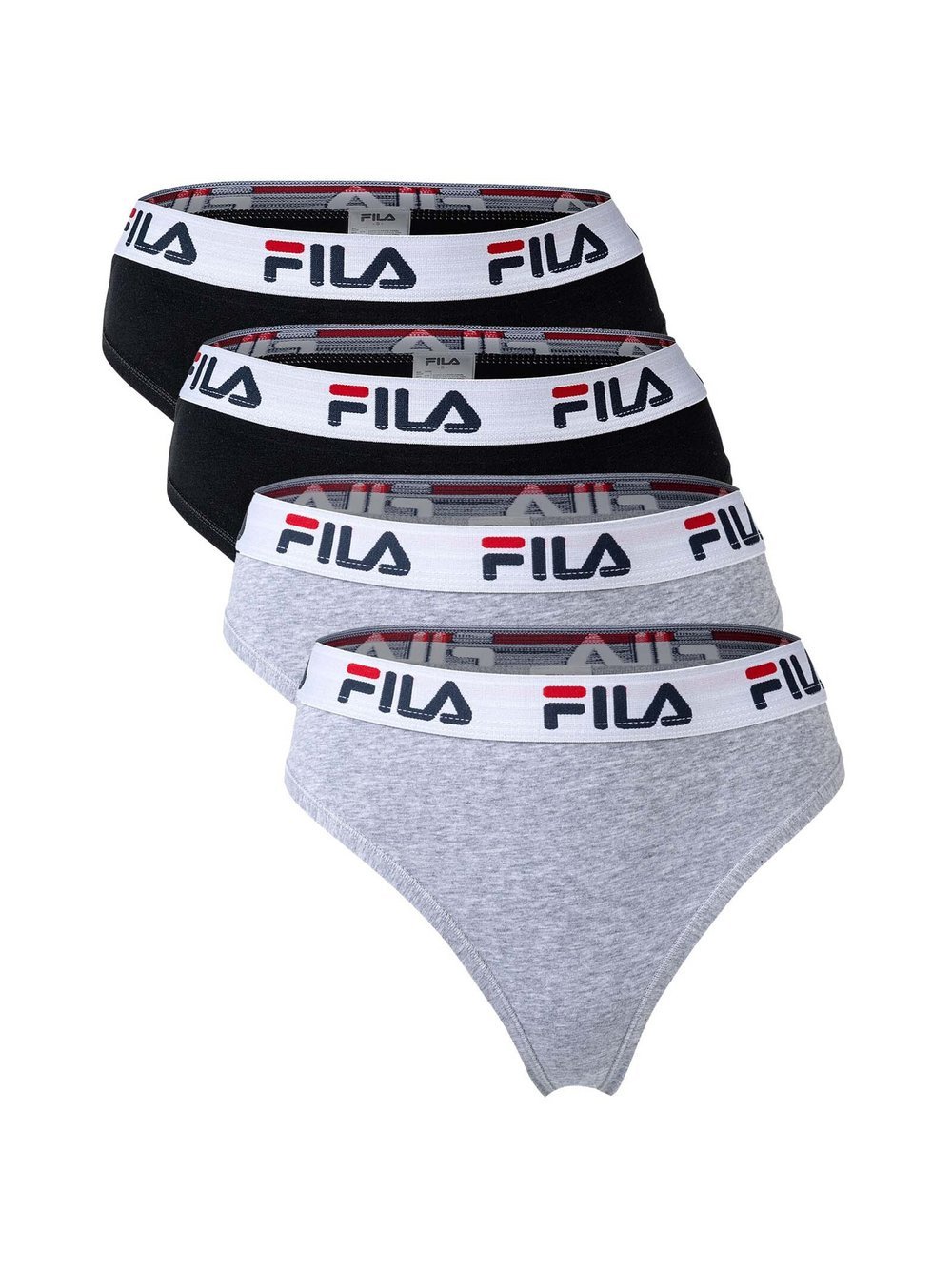 FILA String 4er Pack Damen Baumwolle mehrfarbig, S