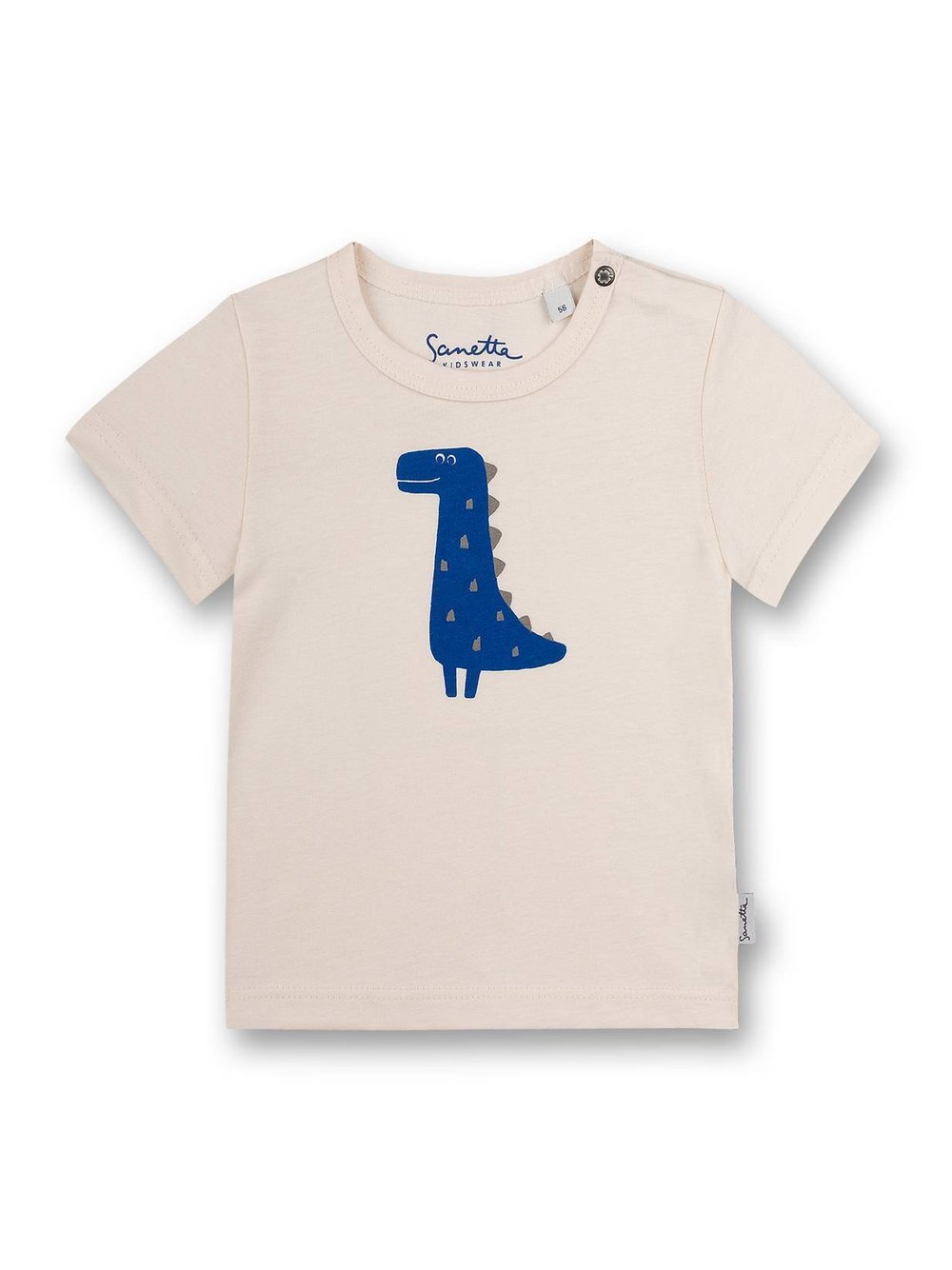 Thumbnail - Sanetta T-Shirt 1er Pack Jungen Baumwolle beige, 56