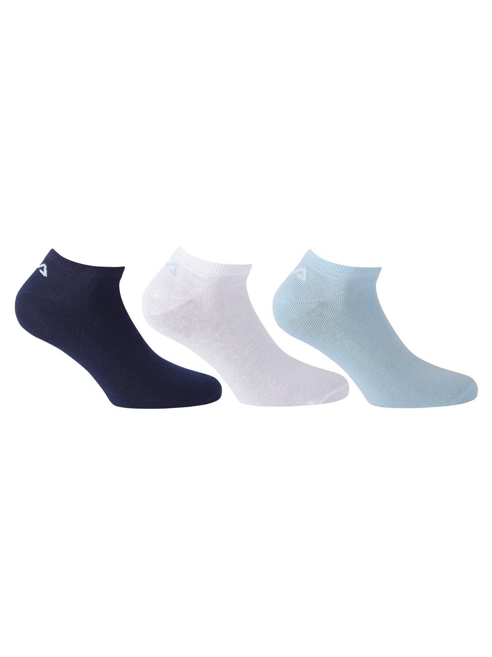 FILA Socken 3er Pack Damen Baumwolle blau, 35-38