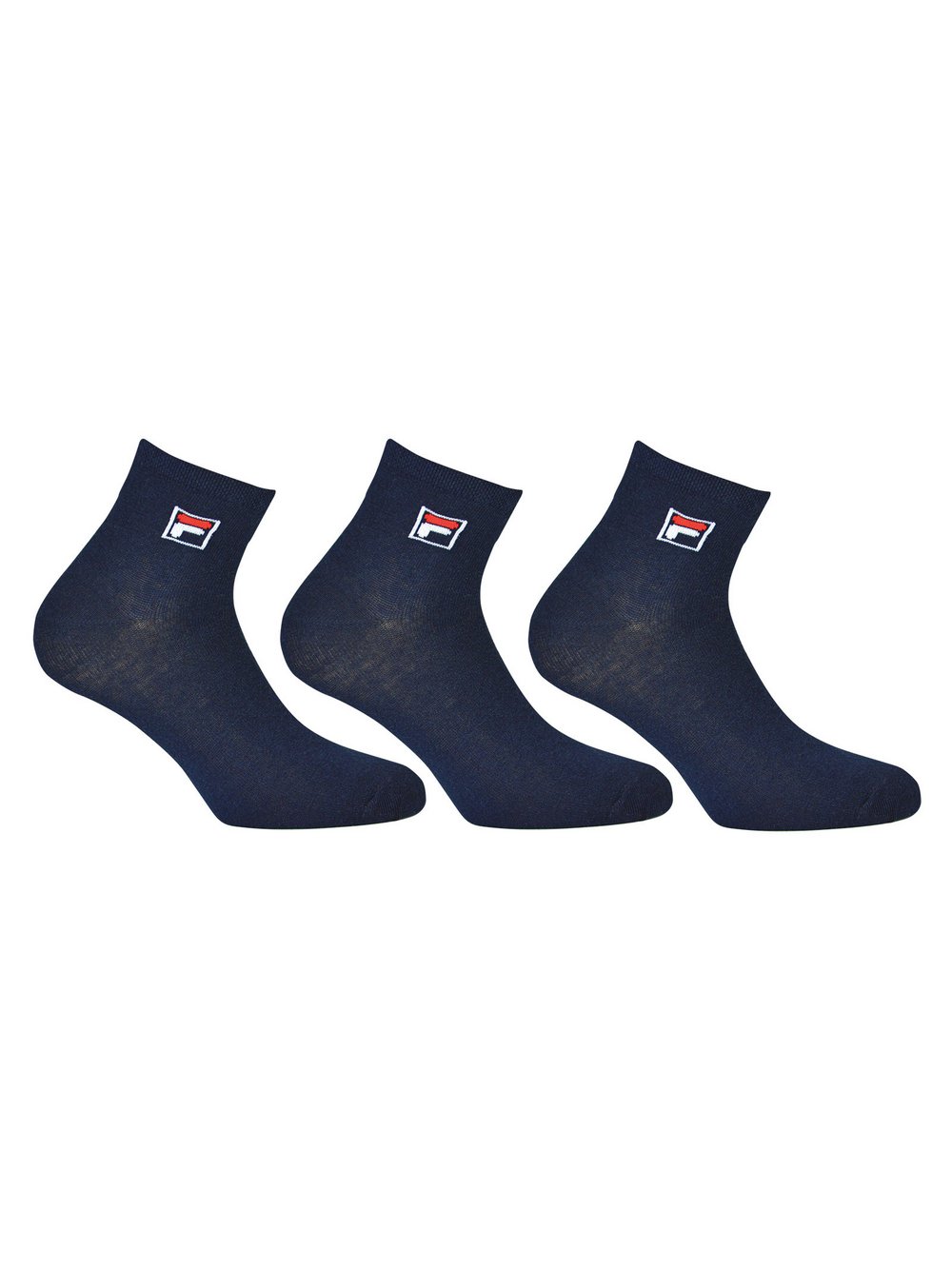 FILA Socken 3er Pack Damen Baumwolle blau, 43-46