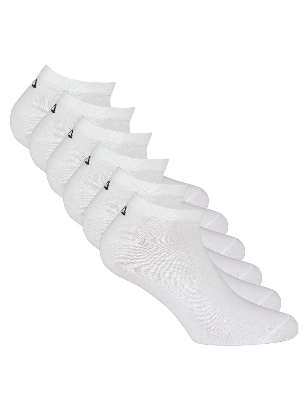 FILA Socken 6er Pack Damen Baumwolle weiß, 39-42