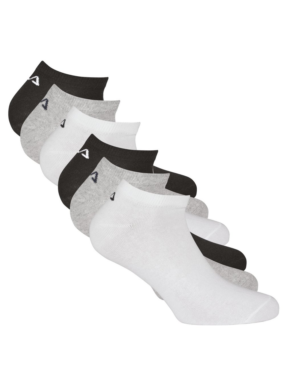 FILA Socken 6er Pack Damen Baumwolle mehrfarbig, 43-46