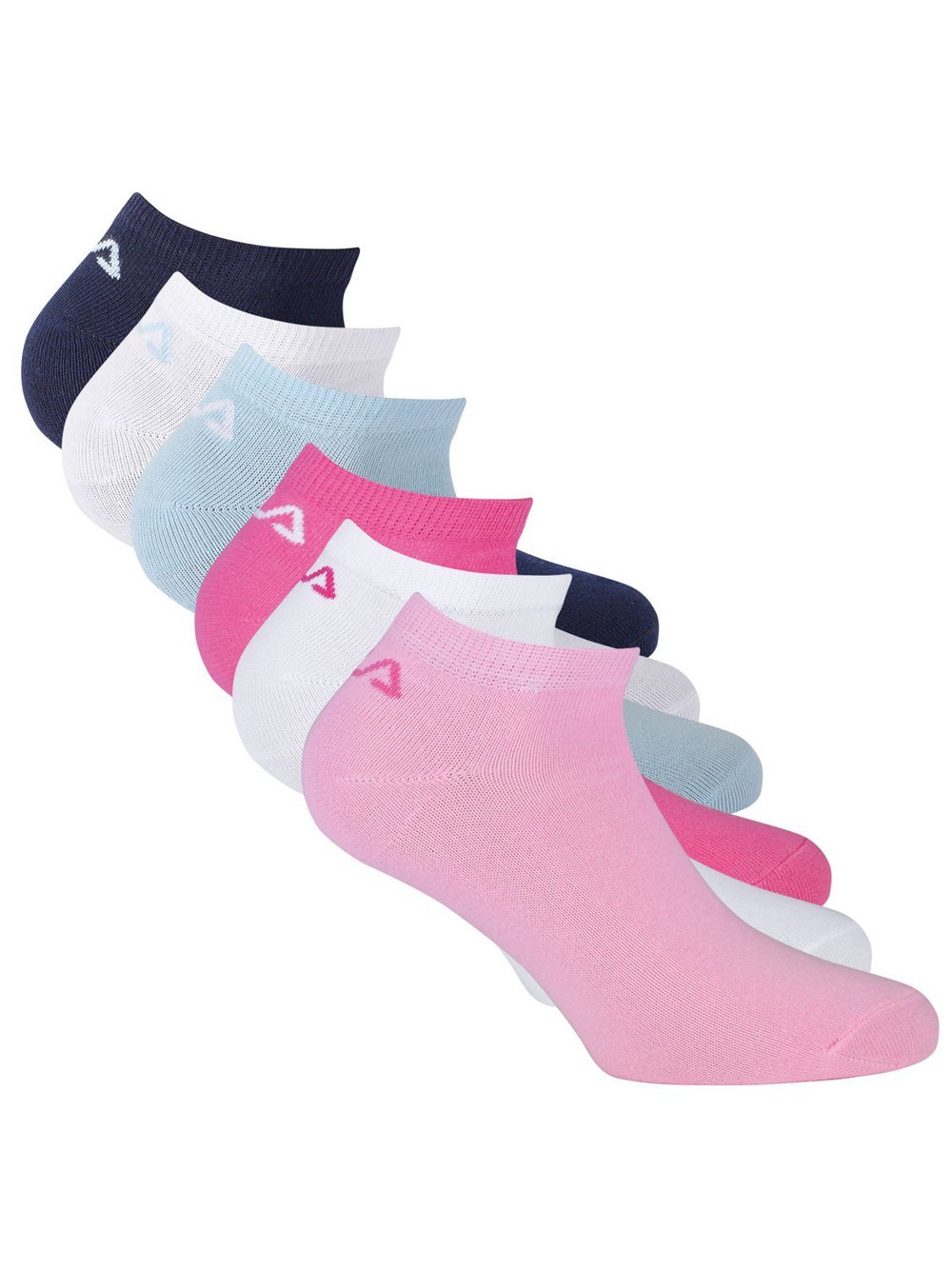 FILA Socken 6er Pack Damen Baumwolle mehrfarbig, 35-38