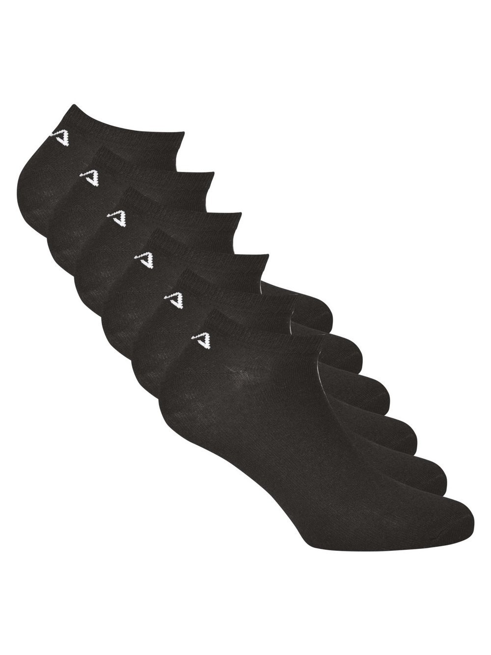 FILA Socken 6er Pack Damen Baumwolle schwarz, 39-42