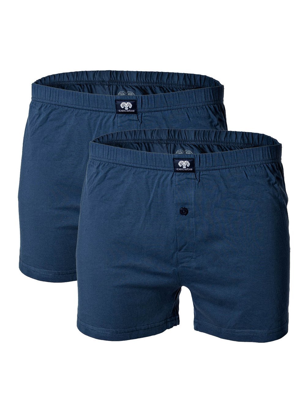 Thumbnail - Ceceba Boxershort 2er Pack Herren Baumwolle mehrfarbig, M