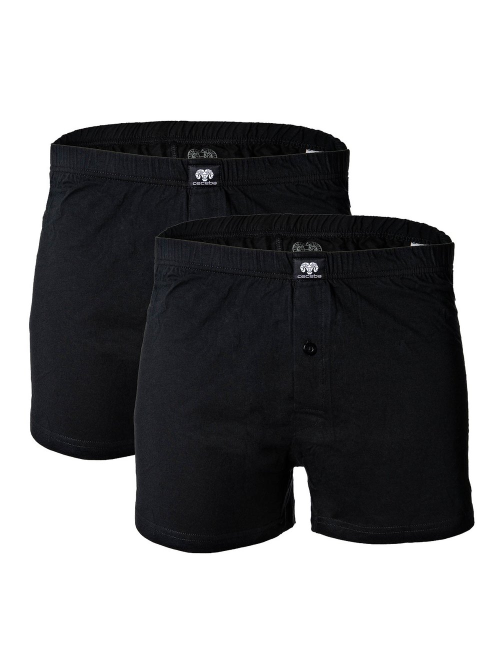 Thumbnail - Ceceba Boxershort 2er Pack Herren Baumwolle mehrfarbig, M