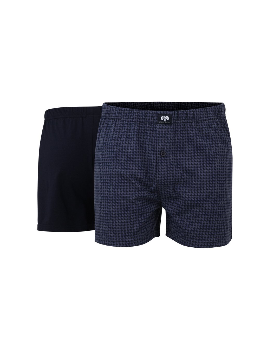 Ceceba Boxershort 2er Pack Herren Baumwolle mehrfarbig, L