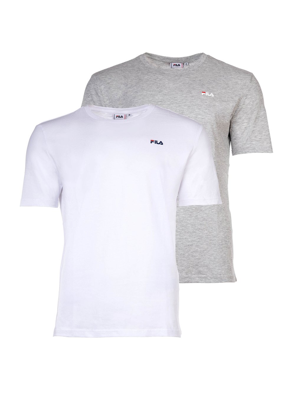 FILA T-Shirt 2er Pack Herren Baumwolle mehrfarbig, XXL