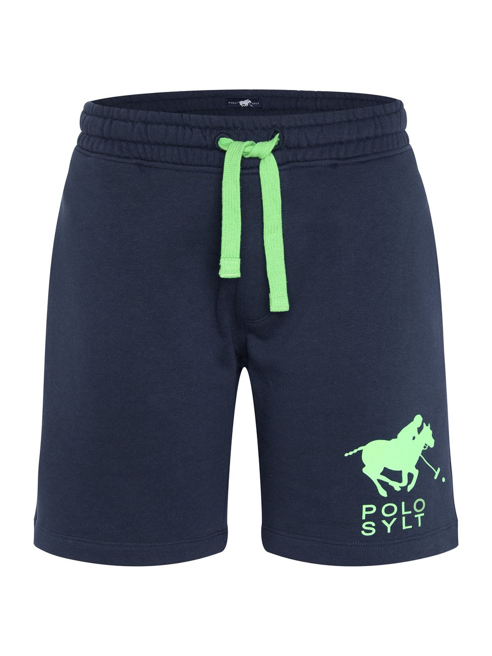 Polo Sylt Shorts Herren Baumwolle blau bedruckt, XXXL