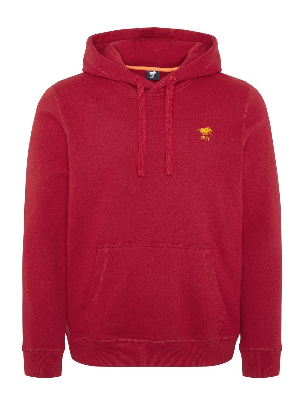 Polo Sylt Kapuzenpullover Herren Baumwolle rot, S