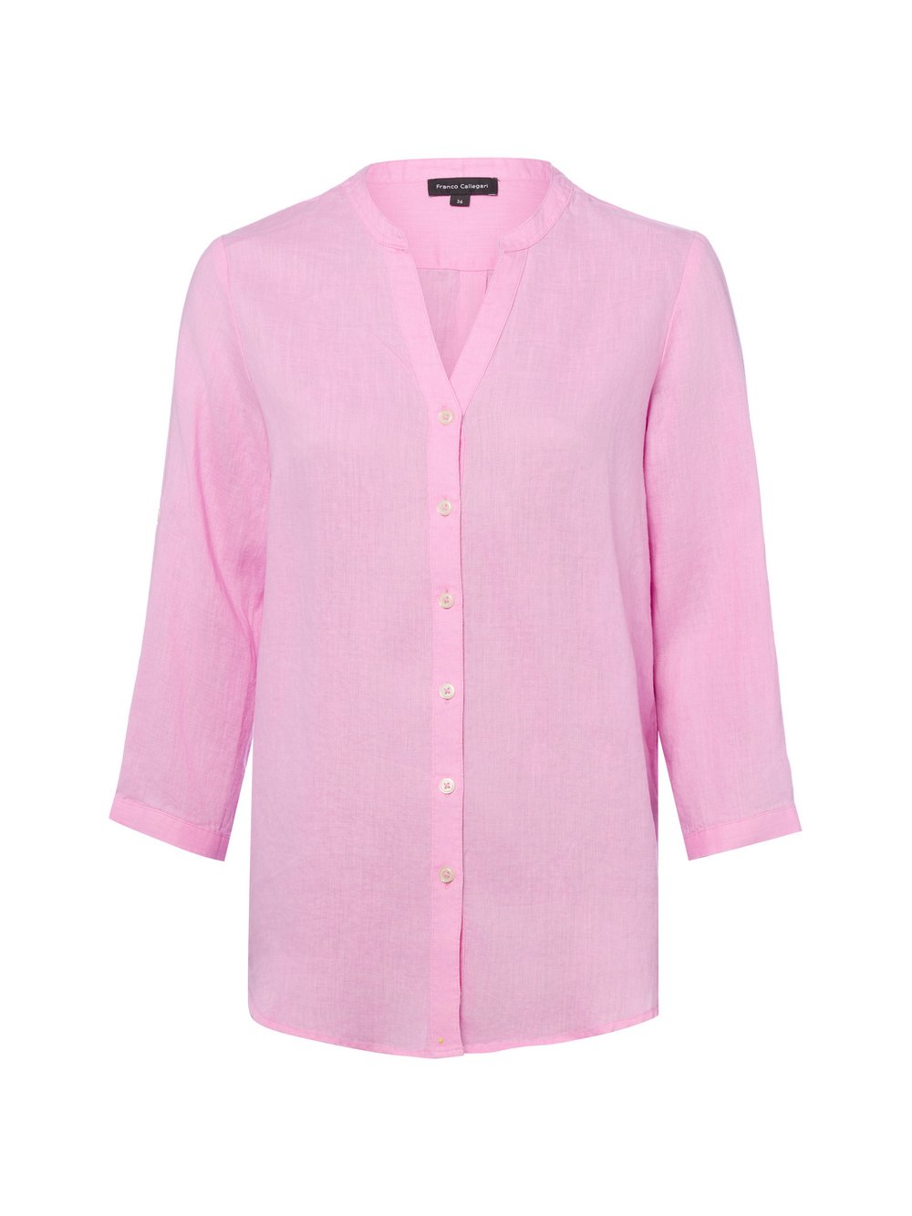 Franco Callegari Leinenbluse Damen rosa, 46