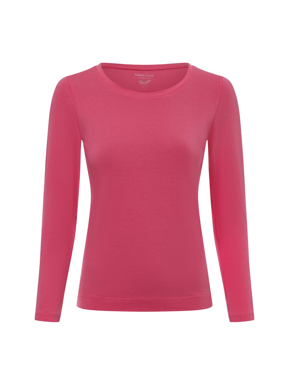 Marie Lund Langarmshirt Damen Jersey pink, L