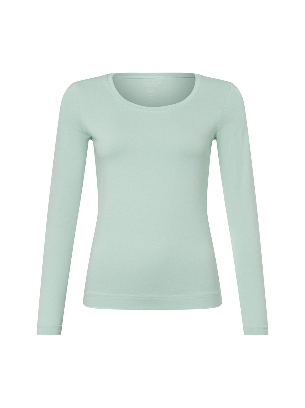 Marie Lund Langarmshirt Damen Jersey grün, L