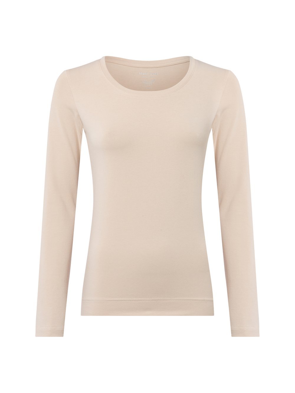 Marie Lund Langarmshirt Damen Jersey beige, XXL