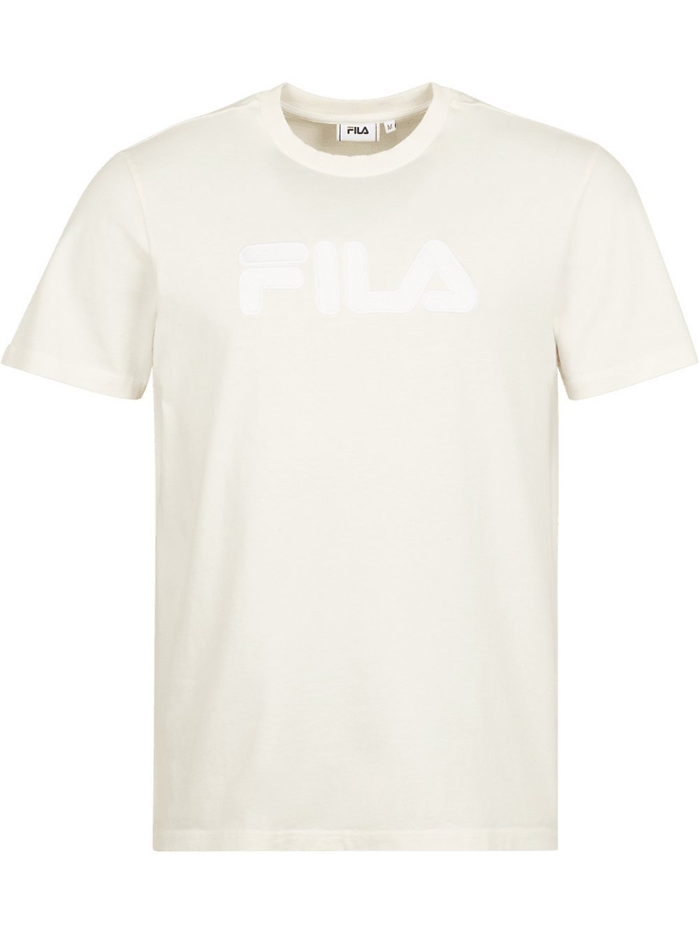 FILA T-Shirt 1er Pack Herren Baumwolle weiß, L