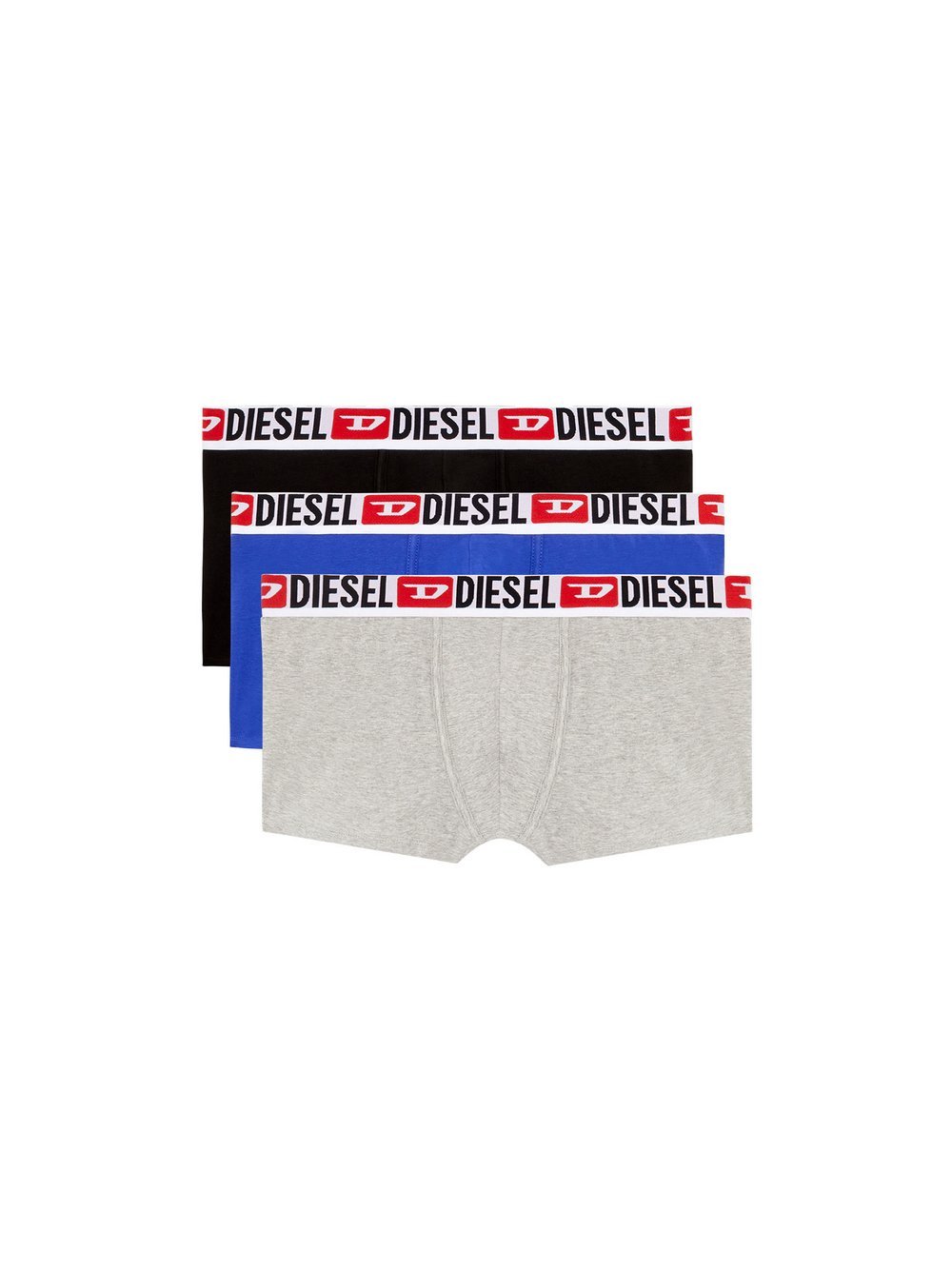 Diesel Boxershort 3er Pack Herren Baumwolle mehrfarbig, XXL