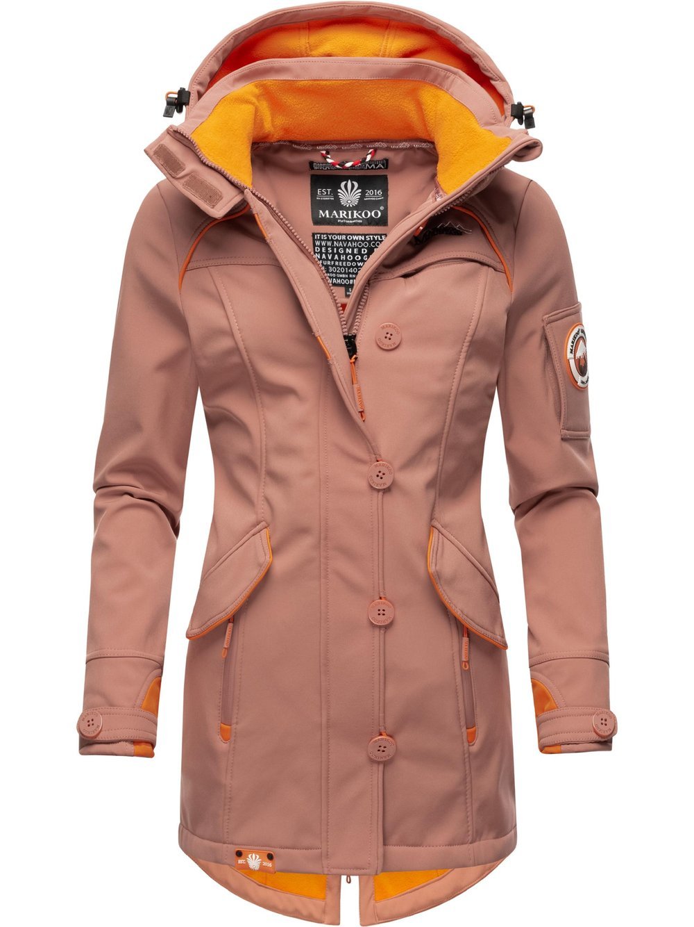 Marikoo Übergangsjacke Damen braun, M