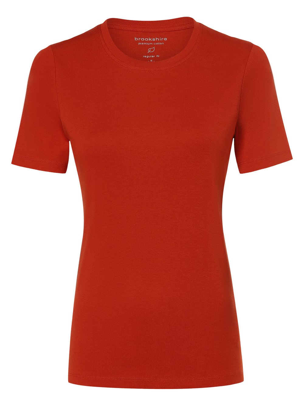 brookshire T-Shirt Damen Baumwolle orange, M