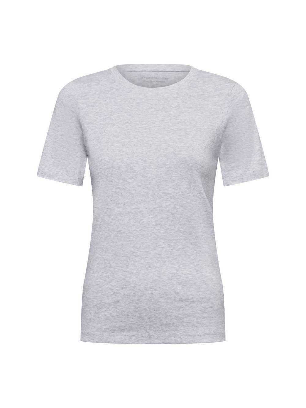 brookshire T-Shirt Damen Baumwolle grau meliert, S